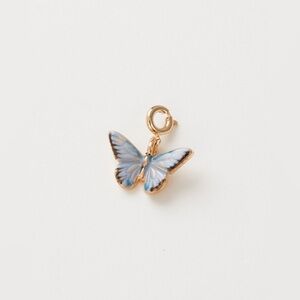 Enamel Blue Butterfly Charm